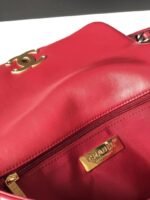 Chanel 19 Crossbody Bag 10.1in/ 26cm Red Gold Hardware For Women AS1160 - Image 10