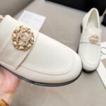 Chanel Women's Loafers White For Women - Image 9