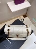 Saint Laurent Jamie Small Crossbody Bag 7.8in/ 20cm White Gold Hardware For Women - Image 5