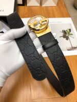 Gucci GG Marmont Reversible Belt Black, GC Belt - Image 6