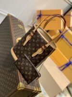 Louis Vuitton Petit Bucket Bag Monogram Canvas M42238 - Image 7