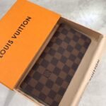 Louis Vuitton Brazza Wallet Damier Ebene Canvas For Men, Men's Wallet 7.5in/19cm LV