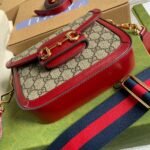 Gucci Horsebit 1955 GG Mini Bag Red - Image 4