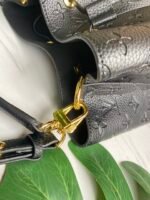 Louis Vuitton NeoNoe MM Bucket Bag Monogram Empreinte Black M45256 - Image 7