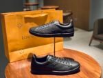 Louis Vuitton Luxembourg Sneaker Black For Men LV 1A8QEB - Image 5