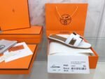 Hermes Oran Sandal White For Women, Women's Shoes H021056Z - Image 3