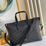Louis Vuitton Briefcase Explorer Monogram Eclipse Canvas For Men, Men's Bags, Shoulder And Crossbody Bags 15.4in/39cm LV M40566
