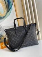 Louis Vuitton Briefcase Explorer Monogram Eclipse Canvas For Men, Men's Bags, Shoulder And Crossbody Bags 15.4in/39cm LV M40566