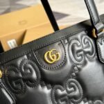Gucci GG Medium Tote Black 631685 UM8IG 1000 - Image 4