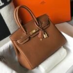 Hermes Birkin Brown Togo Gold Hardware Bag For Women, Women's Handbags, Shoulder Bags 30cm/12in