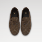 Louis Vuittion LV Driver Moccasin Brown For Men LV 1AAF0E
