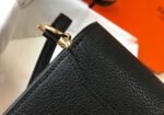 Hermes Mini Evercolor Sac Roulis 19 Black For Women, Women's Handbags, Shoulder Bags 7.5in/19cm - Image 7