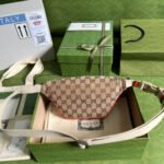 Gucci The North Face x Gucci Belt Bag Beige And Ebony Original GG Canvas 650299 GY5UN 8895 - Image 4