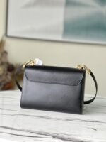 Louis Vuitton Twist MM Monogram Flower Black M59402 - Image 4