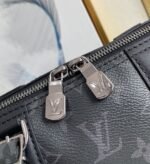 Louis Vuitton City Keepall Monogram Eclipse/Monogram Eclipse Reverse For Men, Men's Bags, Shoulder And Crossbody Bags 10.6in/27cm LV M45936 - Image 5