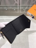 Louis Vuitton Victorine Wallet Monogram Empreinte Black For Women, Women's Wallets 4.7in/12cm LV M64060 - Image 3