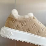 Louis Vuitton Women's Time Out Sneaker Beige For Women LV - Image 9