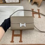 Hermes Constance Long Togo Wallet Brown, Silver Toned Hardware Bag For Women, Women's Handbags, Shoulder Bags 8.1in/21cm - Image 5