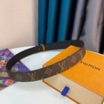 Louis Vuitton LV Initiales Reversible Belt Monogram Canvas, LV Belt - Image 4