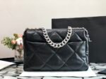 Chanel 19 Maxi Handbag Black - Image 6