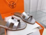 Hermes Oran Sandal Silver For Women, Women's Shoes H122086Z - Image 4