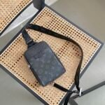 Louis Vuitton Outdoor Slingbag Taigarama Noir Black M30741 - Image 7