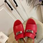 Hermes Candy Sandal Red For Women, Women's Shoes H211071Z - Image 7