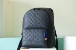 Louis Vuitton Racer Backpack Monogram Shadow Black For Men, Men's Bags 41cm/16.1 Inches LV M46109 - Image 9