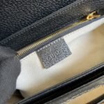 Gucci Horsebit 1955 Shoulder Bag Black And Ivory 602204 UN3BG 1274 - Image 6