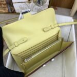 Hermes Constance Long Togo Wallet Yellow, Silver Toned Hardware Bag For Women, Women's Handbags, Shoulder Bags 8.1in/21cm - Image 4
