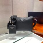 Prada Re-Nylon And Saffiano Shoulder Bag Black 2VH113_2DMH_F0002_V_OOP - Image 9