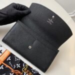 Louis Vuitton Iris Wallet Monogram Canvas Black For Women, Women's Wallet 7.48in/19cm LV M60143 - Image 5