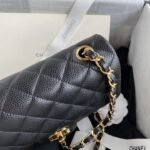 Chanel Mini Classic Handbag Black - Image 3