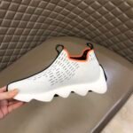 Hermes Eclair Sneakers White/ Black For Men H221170Z 90410 - Image 5
