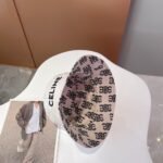 Celine Bucket Hat White Celine Hat - Image 3