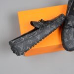 Moccasin Monte Monogram Black For Men - Image 6