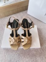 Saint Laurent Women's Tribute Sandals Beige For Women YSL