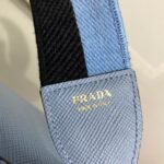 Prada Monochrome Saffiano Bag Blue 1BD317_2ERX_F02TG_V_3O3 - Image 5