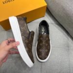 Louis Vuitton Beverly Hills Slip On Brown For Men - Image 4