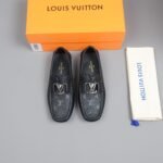Classic Black Moccasin Shoes - 1A9F9Q - Image 3