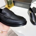 Chanel Women's Loafers Black For Women 1.2 in/3cm - Image 3