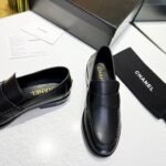 Chanel Women's Loafers Black For Women 1.2 in/3cm - Image 2