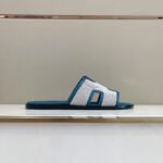 Hermes Izmir Sandals Blue/ Grey For Men - Image 7