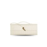 Bottega Veneta Andiamo Clutch Sea Salt For Women 31cm/12.2in 741511VCPP39195