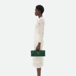 Bottega Veneta Andiamo Clutch Emerald Green For Women 31cm/12.2in 741511VCPP33050 - Image 2