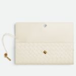 Bottega Veneta Andiamo Clutch Sea Salt For Women 31cm/12.2in 741511VCPP39195 - Image 4