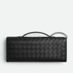 Bottega Veneta Andiamo Clutch Black For Women 31cm/12.2in 741511VCPP31019 - Image 4