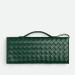 Bottega Veneta Andiamo Clutch Emerald Green For Women 31cm/12.2in 741511VCPP33050 - Image 5