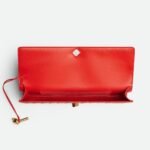 Bottega Veneta Andiamo Clutch Cherry Tomato For Women 31cm/12.2in 741511VCPP36529 - Image 5