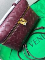 Bottega Veneta Bang Bang Vanity Case 9.1in/ 23cm Barolo Gold Hardware For Women 789109V3IV12247 - Image 5